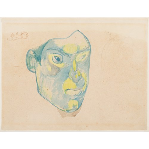 Portrait Mask of Meijer de Haan or Paul Gauguin